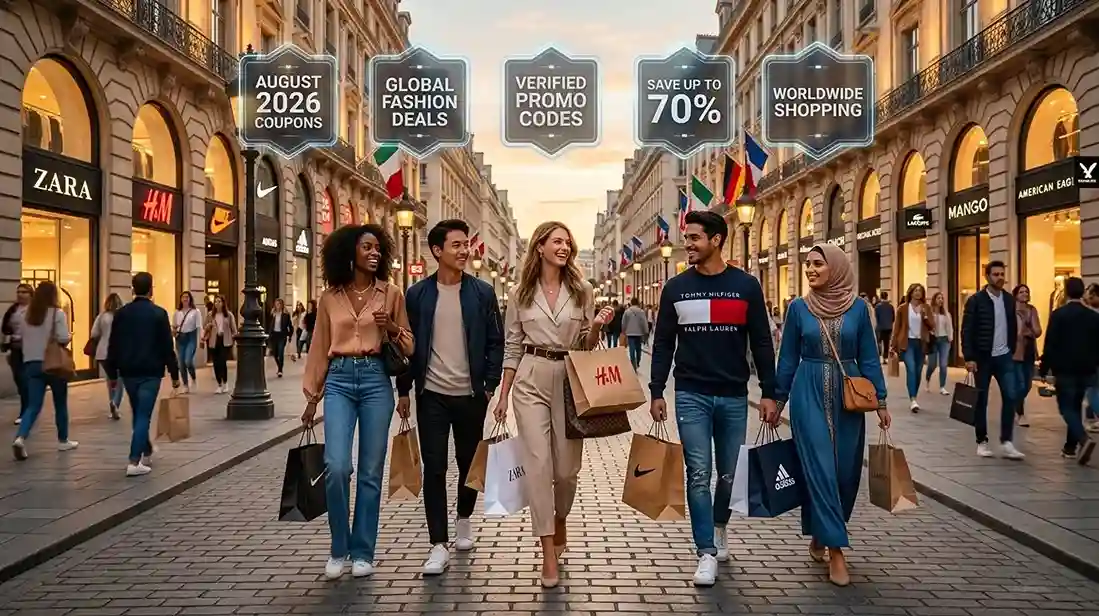 Best International Fashion Brands Offering August 2026 Coupons for Global Shoppers
