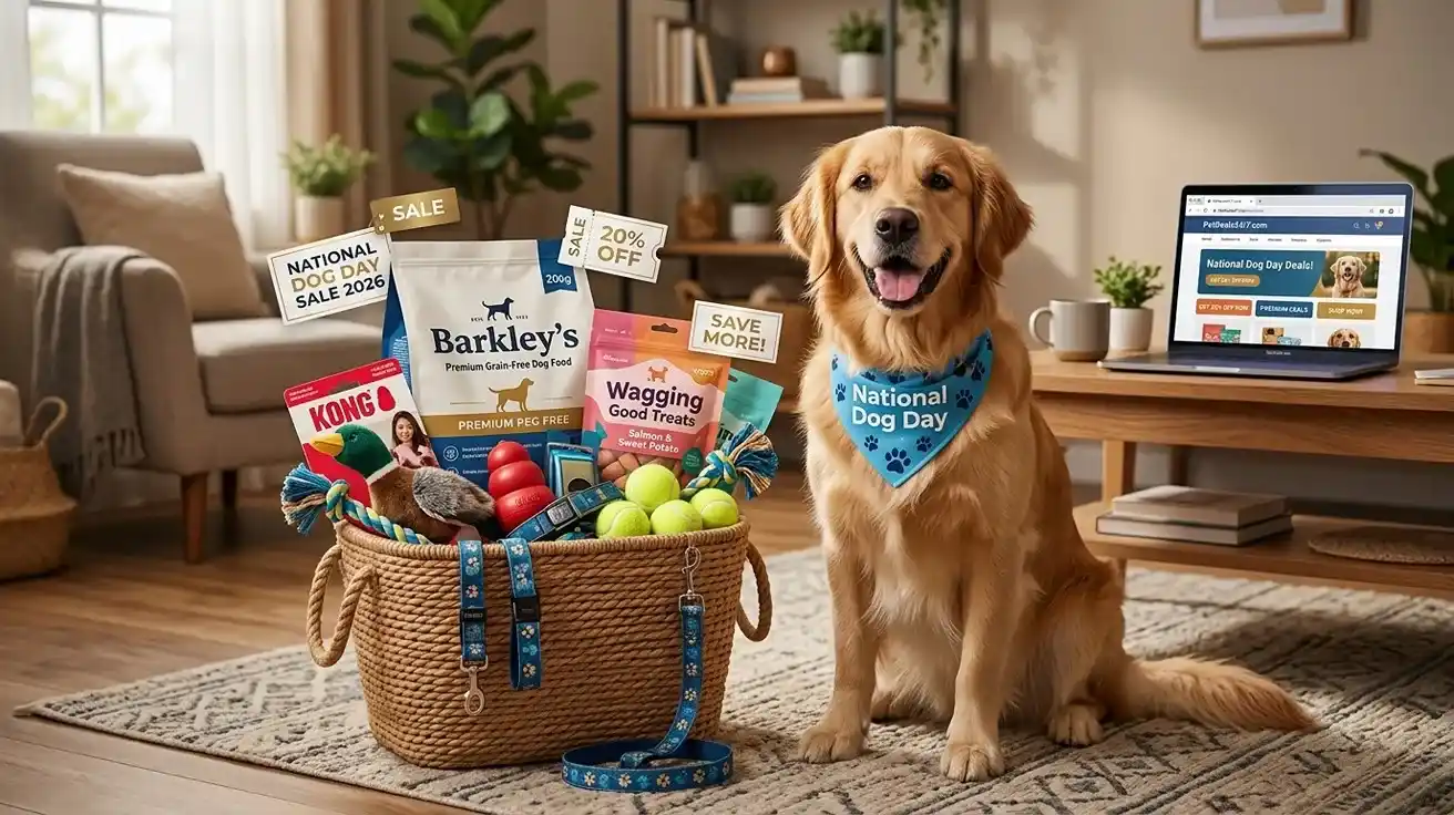 National Dog Day Sales 2026: Exclusive Discounts on Food, Toys & Accessories